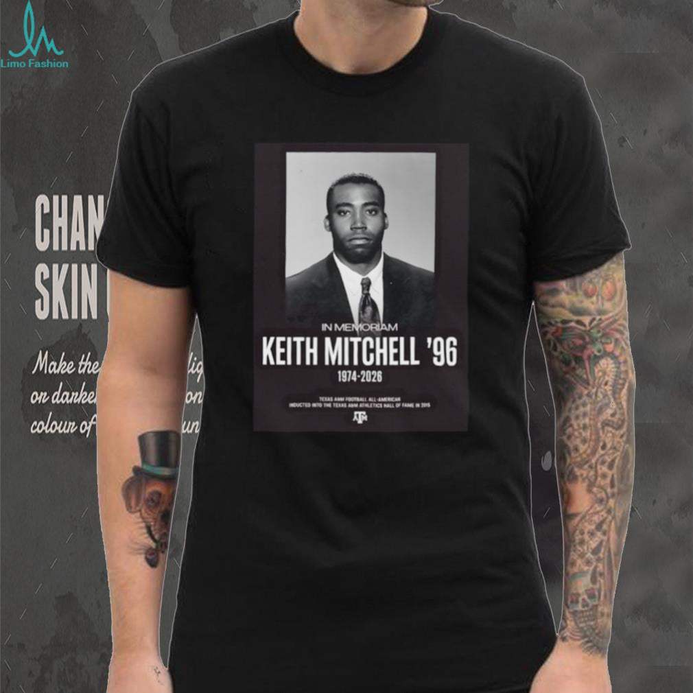 In memoriam Keith Mitchell ’96 1974 2026 shirt