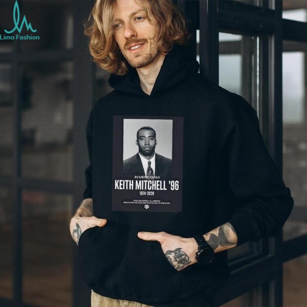 In memoriam Keith Mitchell ’96 1974 2026 shirt