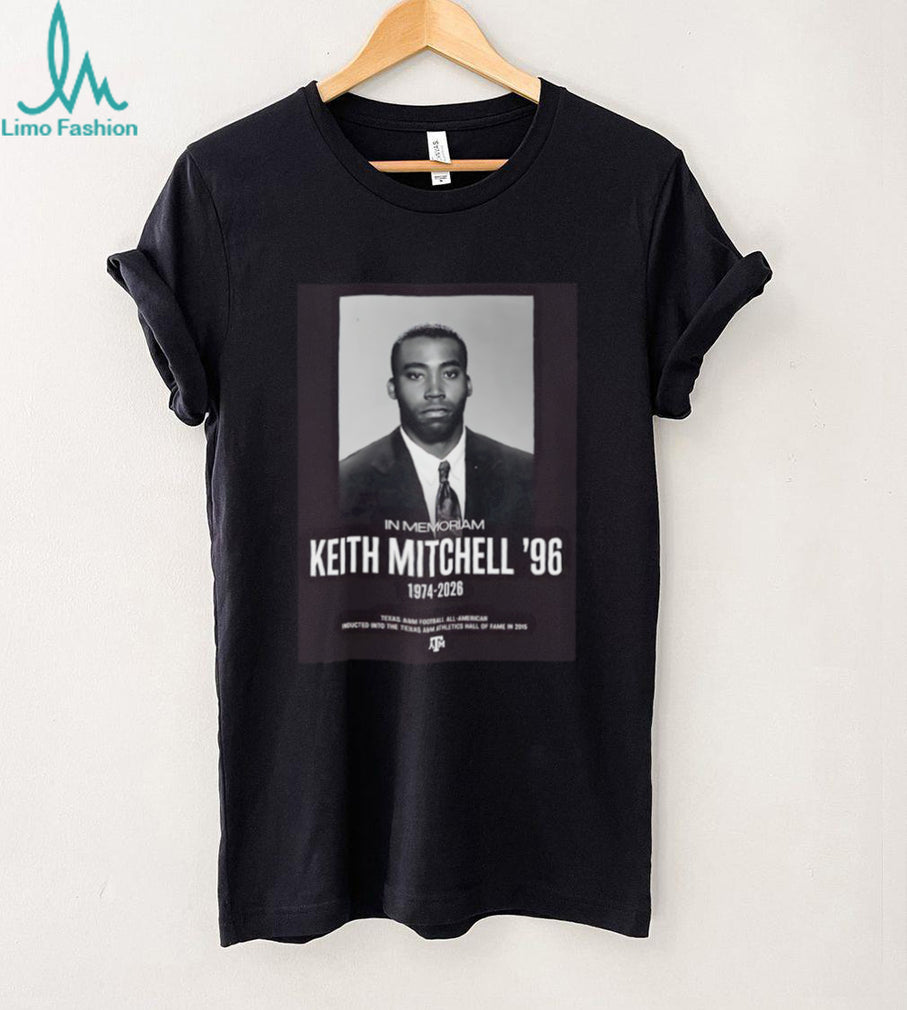 In memoriam Keith Mitchell ’96 1974 2026 shirt