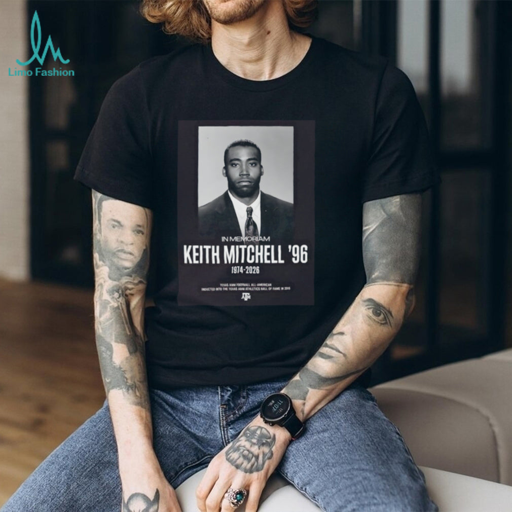 In memoriam Keith Mitchell ’96 1974 2026 shirt