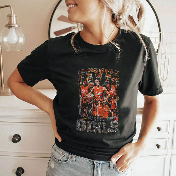 Indiana Fever Girls All Stars 2026 T Shirt