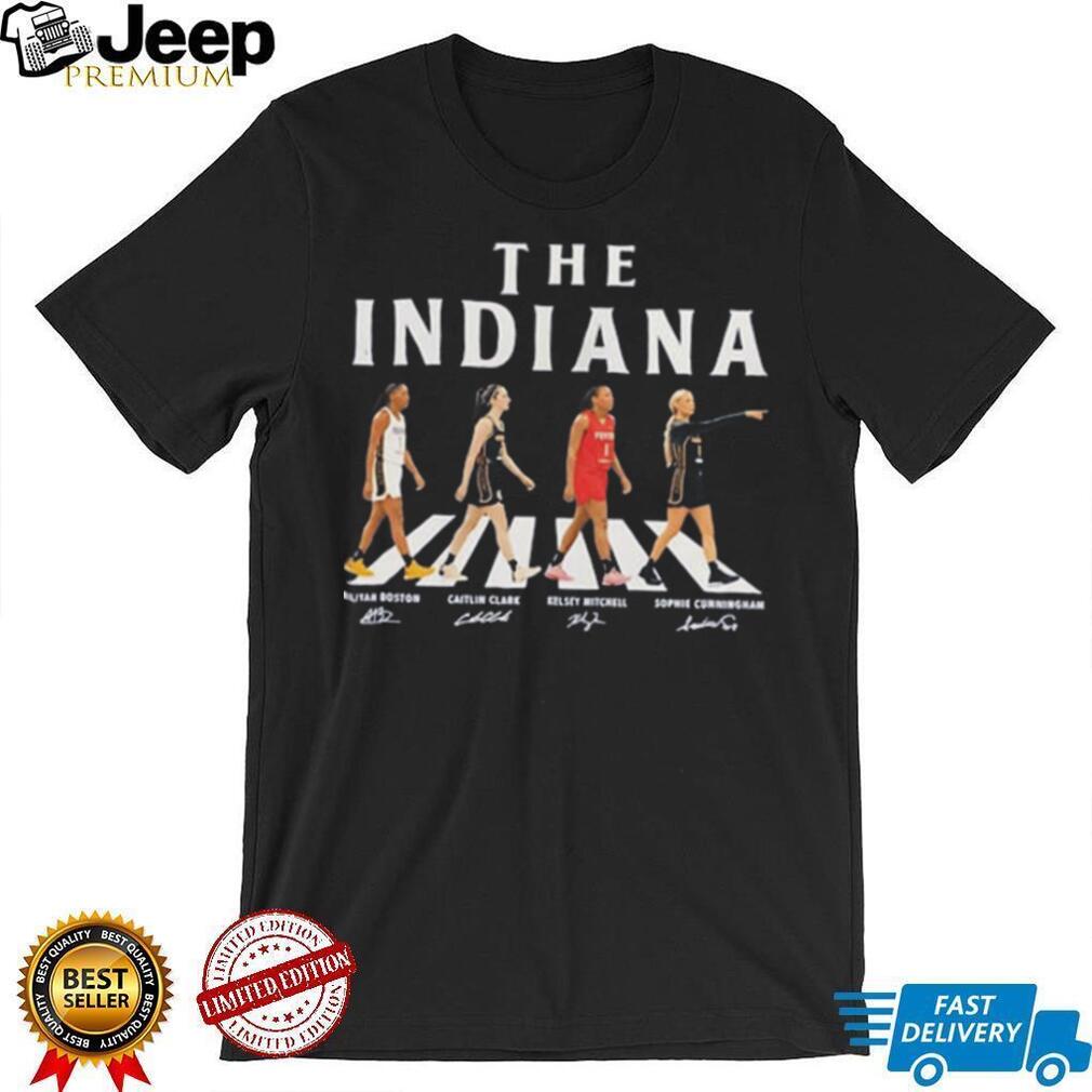 Indiana Fever The Indiana Abbey Road signature shirt