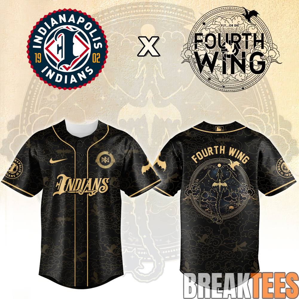 Indianapolis Indians x Fourth Wing Night Special Baseball Jerey