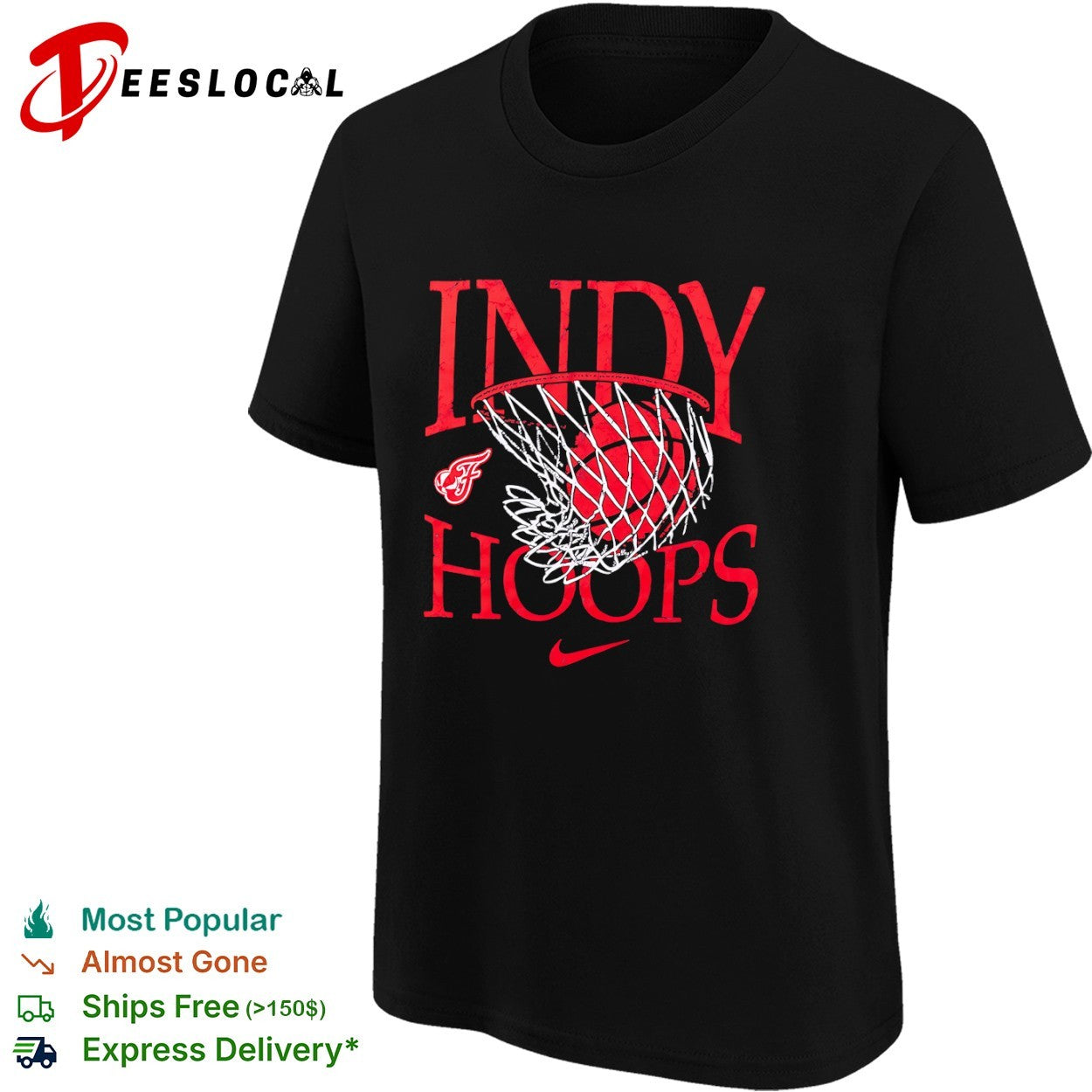 Indy Hoops Indiana Fever basketball shirt