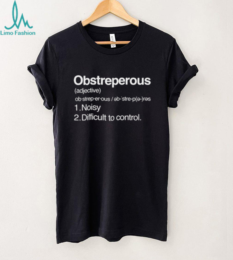 Innate Power Obstreperous Definition vocabulary shirt