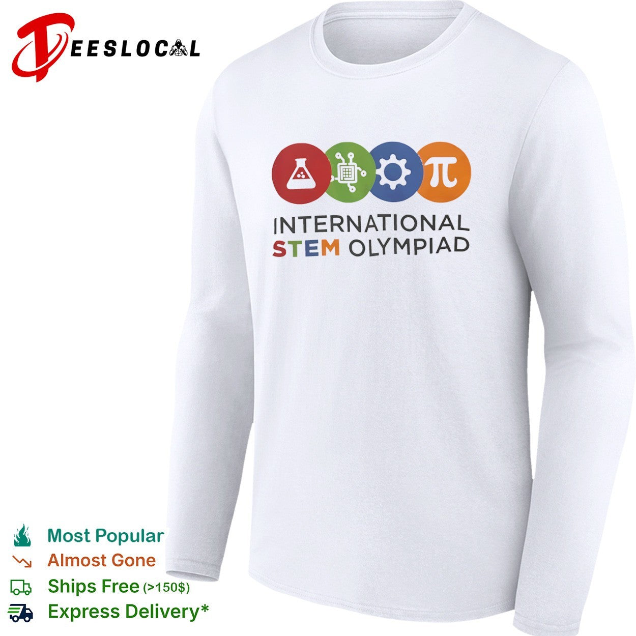 International STEM Olympiad Science Technology shirt
