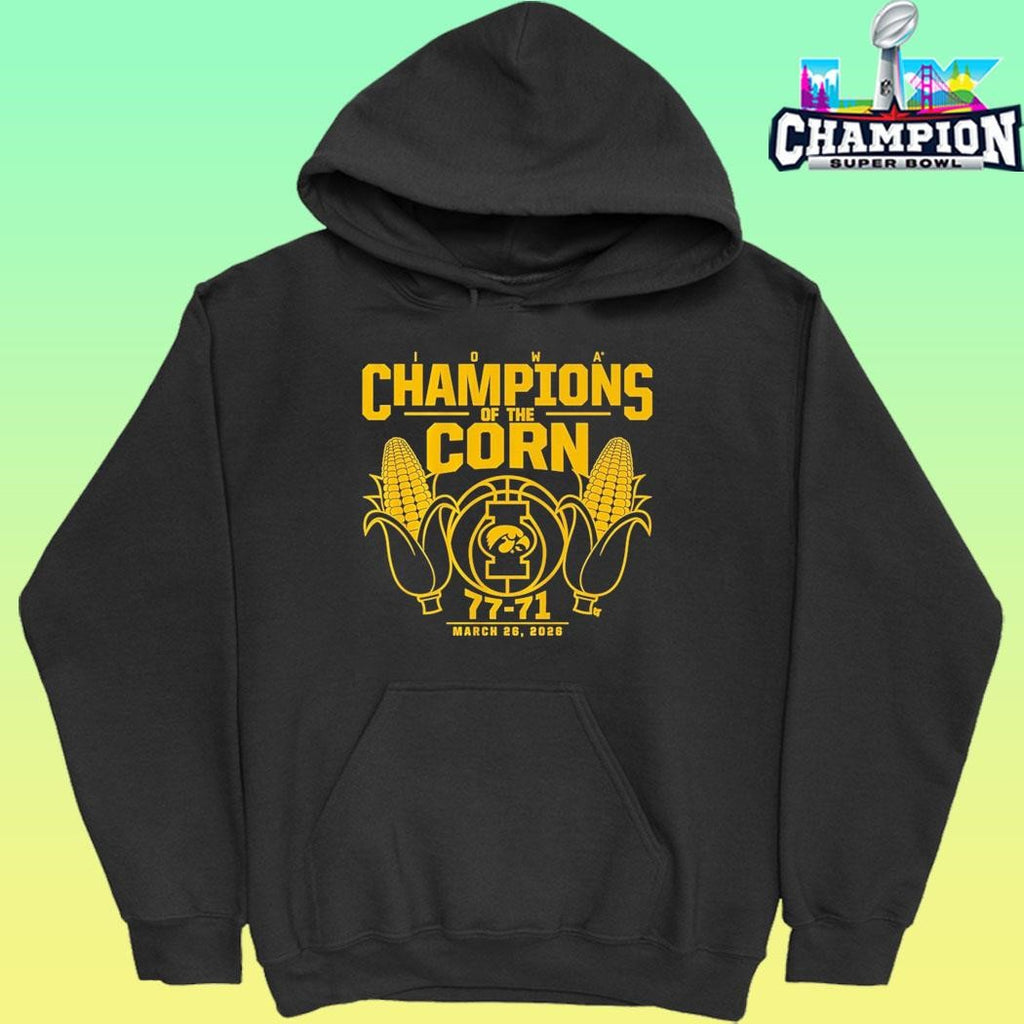 Iowa Basketball Champions Of The Corn Shirt
