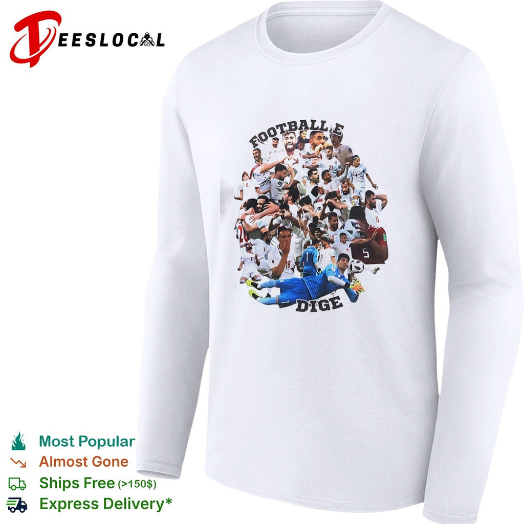 Iran National Football Team Squad 2022 World Cup Players Football e Dige shirt
