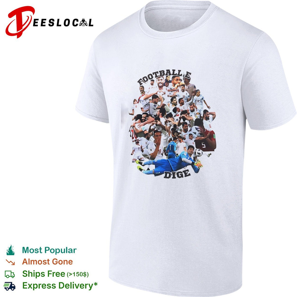 Iran National Football Team Squad 2022 World Cup Players Football e Dige shirt