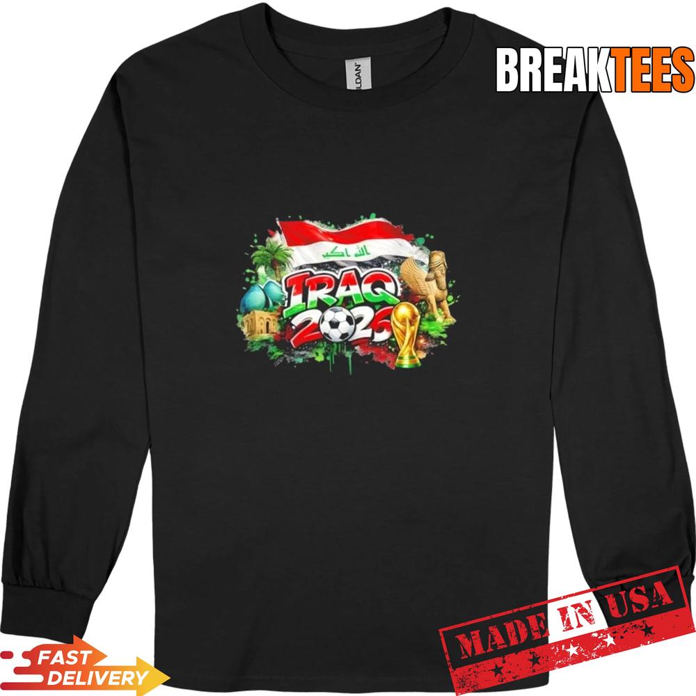 Iraq North America Soccer Tournament 2026 T-Shirt