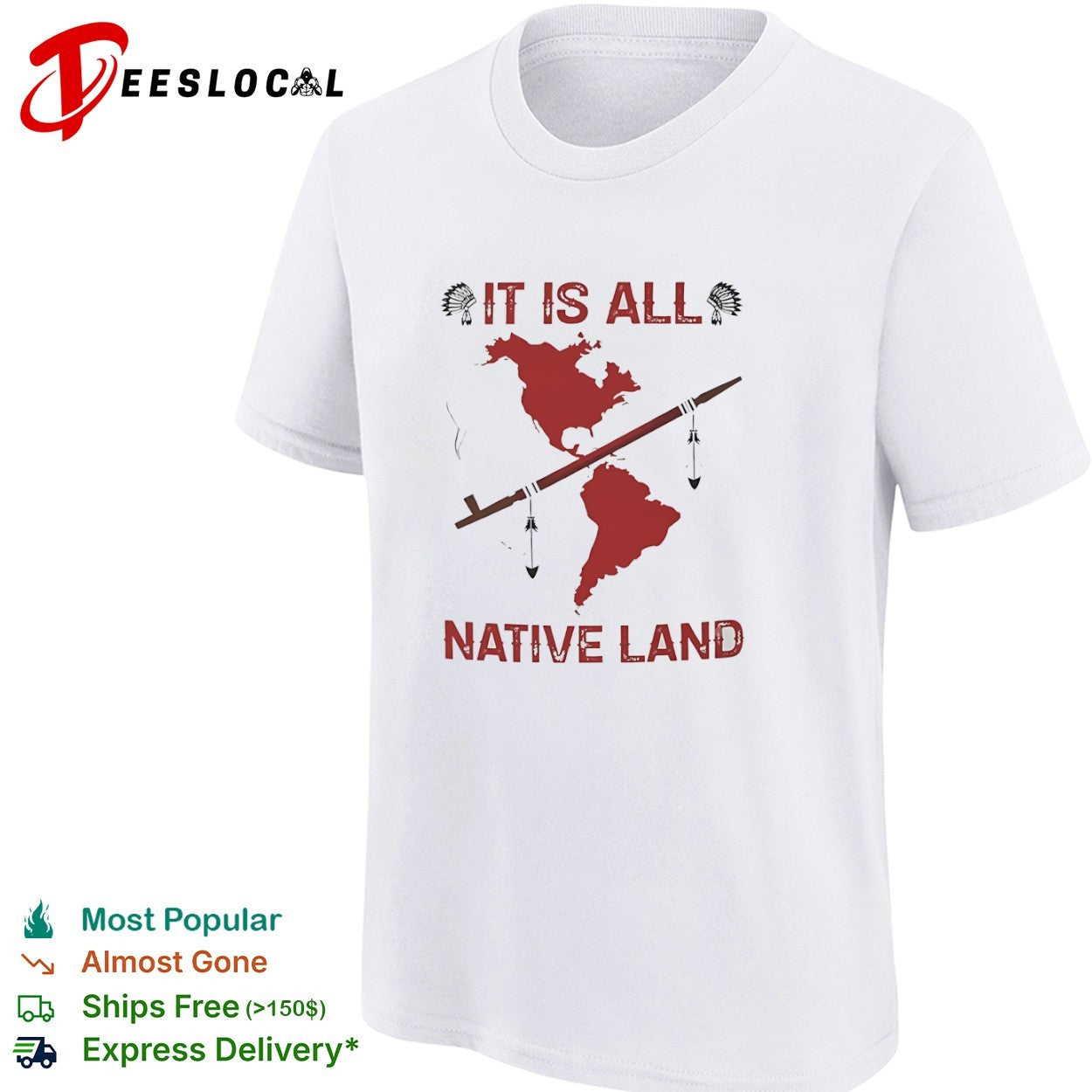 It is all native land North and South America shirt