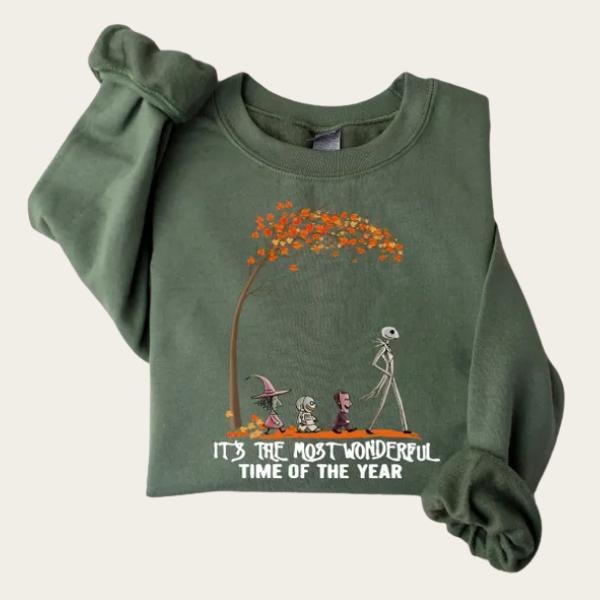 Its the Most Wonderful Time of the Year Halloween Sweatshirt, Vintage Halloween Shirt, Wonderful Time of the Year Hoodie