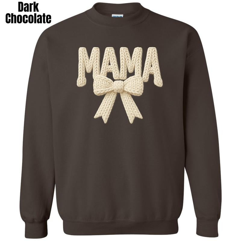 Ivory Mama Fake Crochet Sweatshirt 'SBSNLB' T-Shirts, Hoodie | PodTeesHub.com