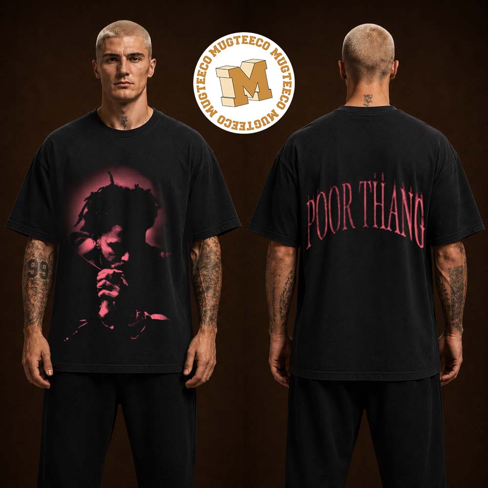 J. Cole Poor Thang The Fall Off Tour Two Sided Unisex T Shirt