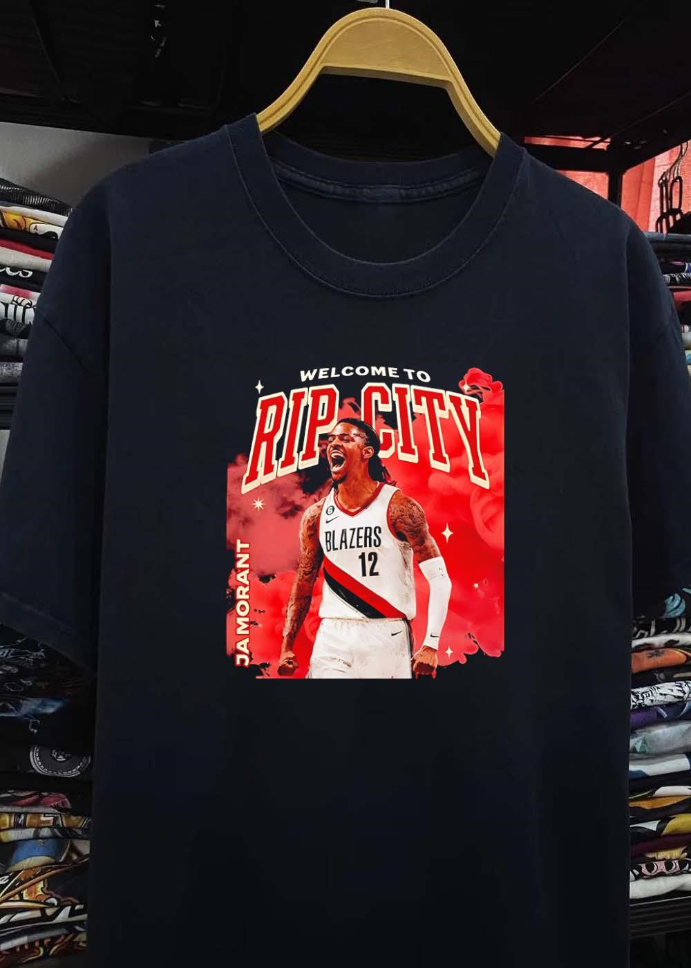 Ja Morant Welcome to Rip City Portland Trail Blazers Shirt