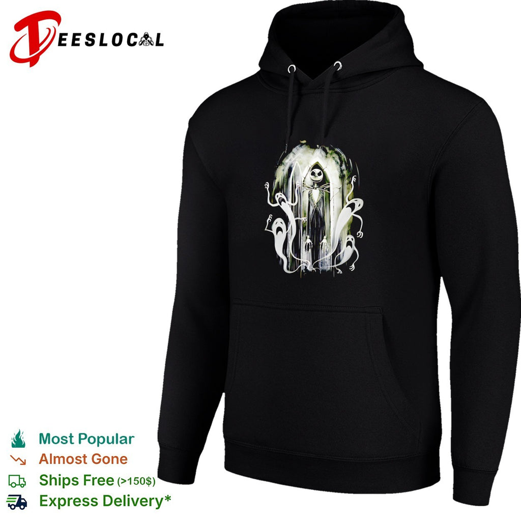 Jack Skellington in the style of Nosferatu shirt