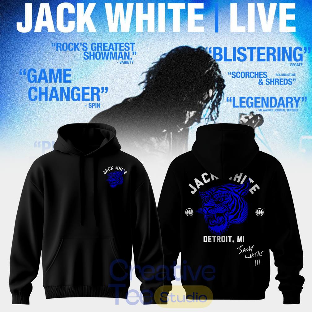 Jack White Live No Name Tour 2026 Special Hoodie