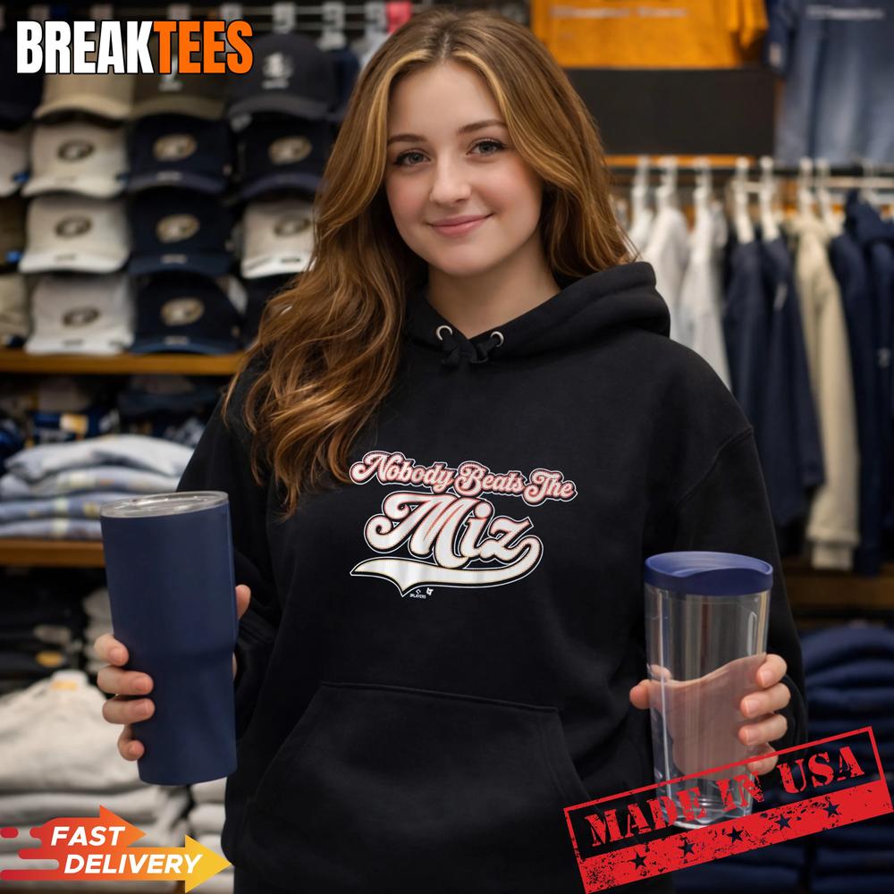 Jacob Misiorowski Nobody Beats the Miz Milwaukee Baseball T-Shirt