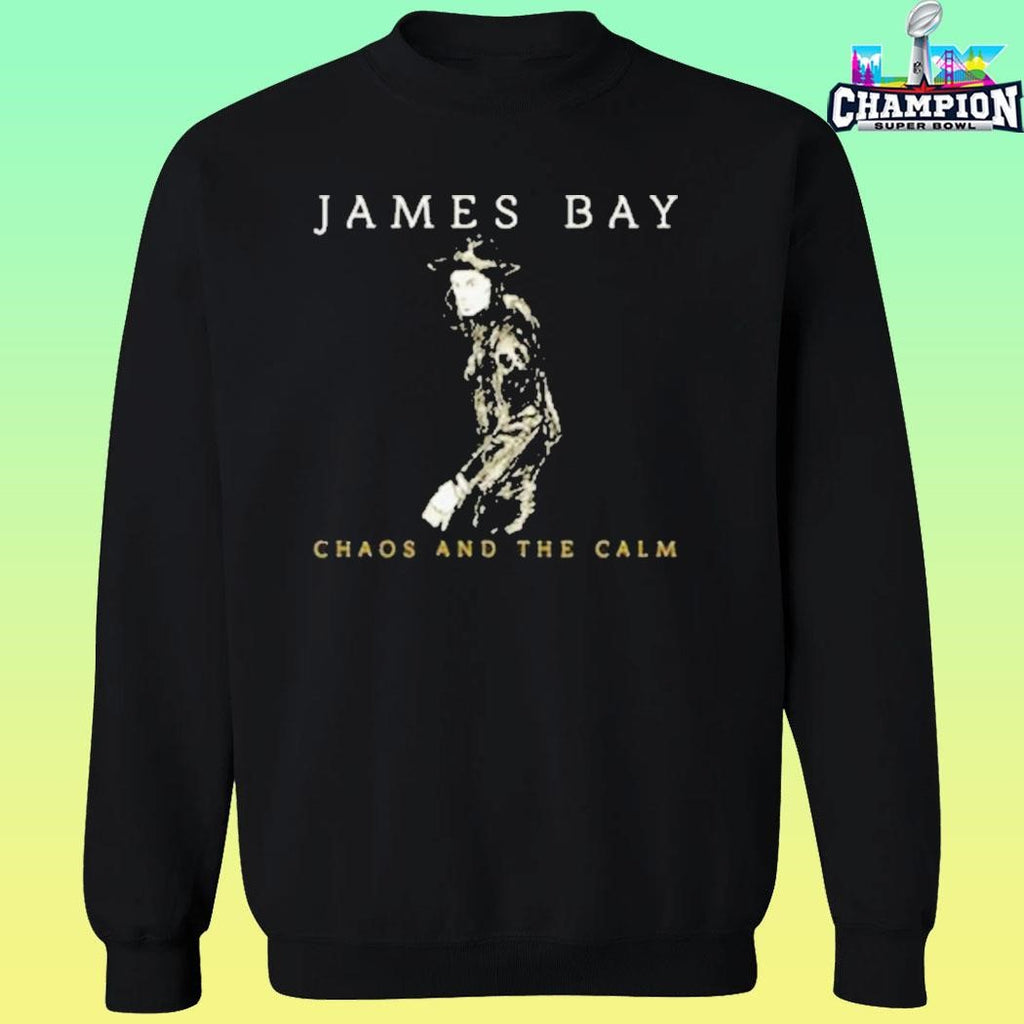 James Bay Handdrawn Chaos And The Calm 10 Year Anniversary Shirt