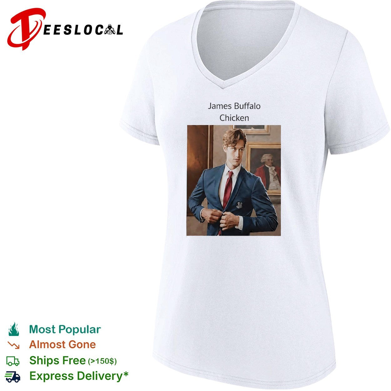 James Buffalo Chicken photo shirt