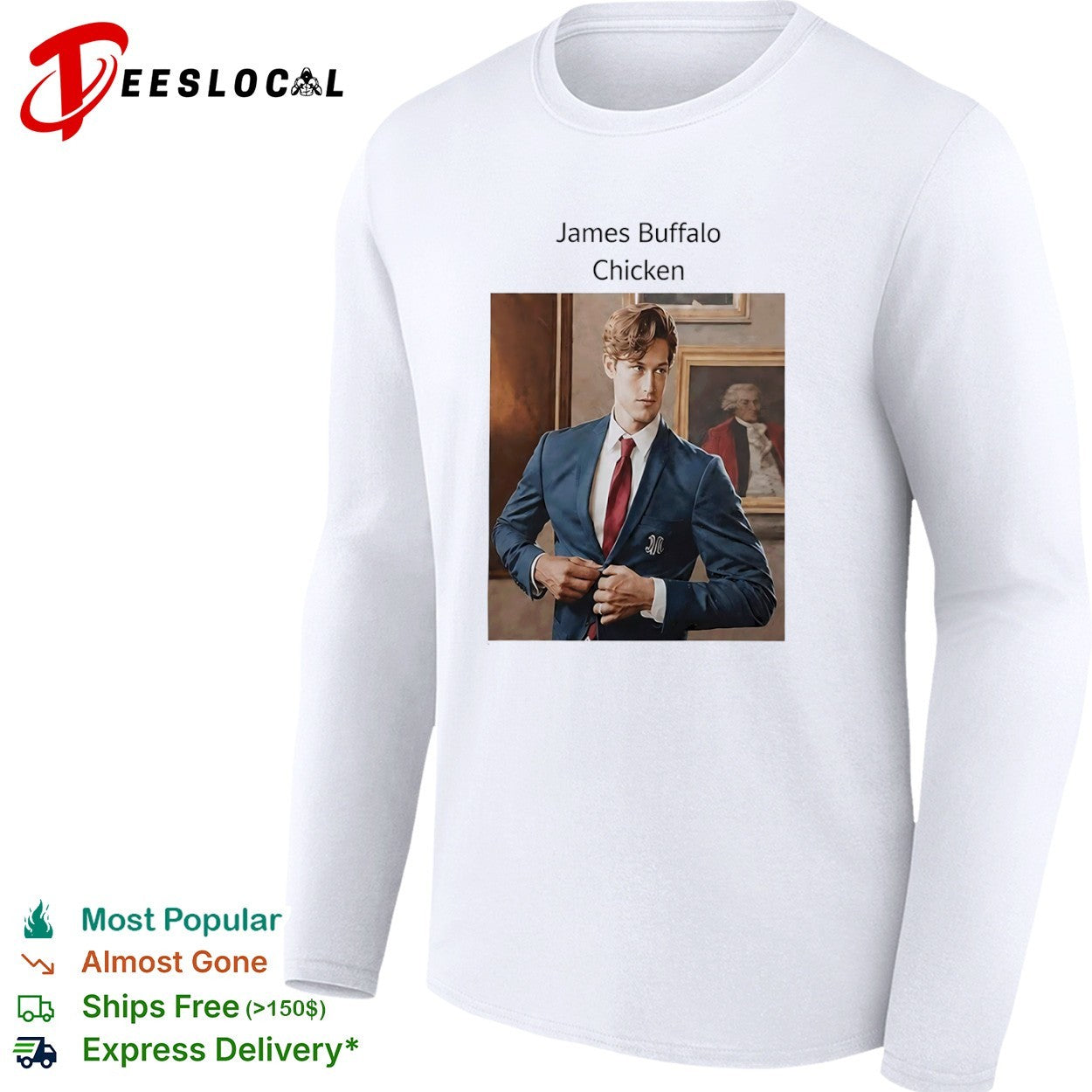 James Buffalo Chicken photo shirt