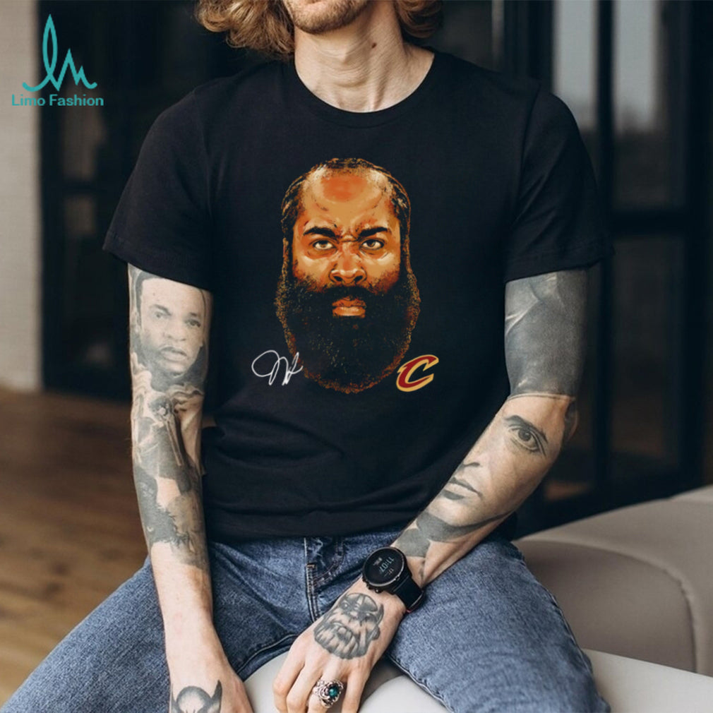 James Harden Cleveland Cavaliers Star Player Portrait T Shirt