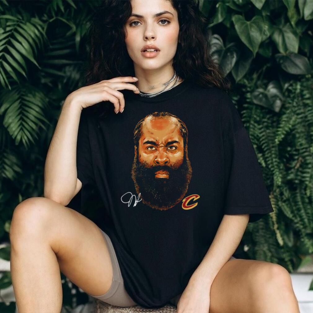 James Harden Cleveland Cavaliers Star Player Portrait T Shirt