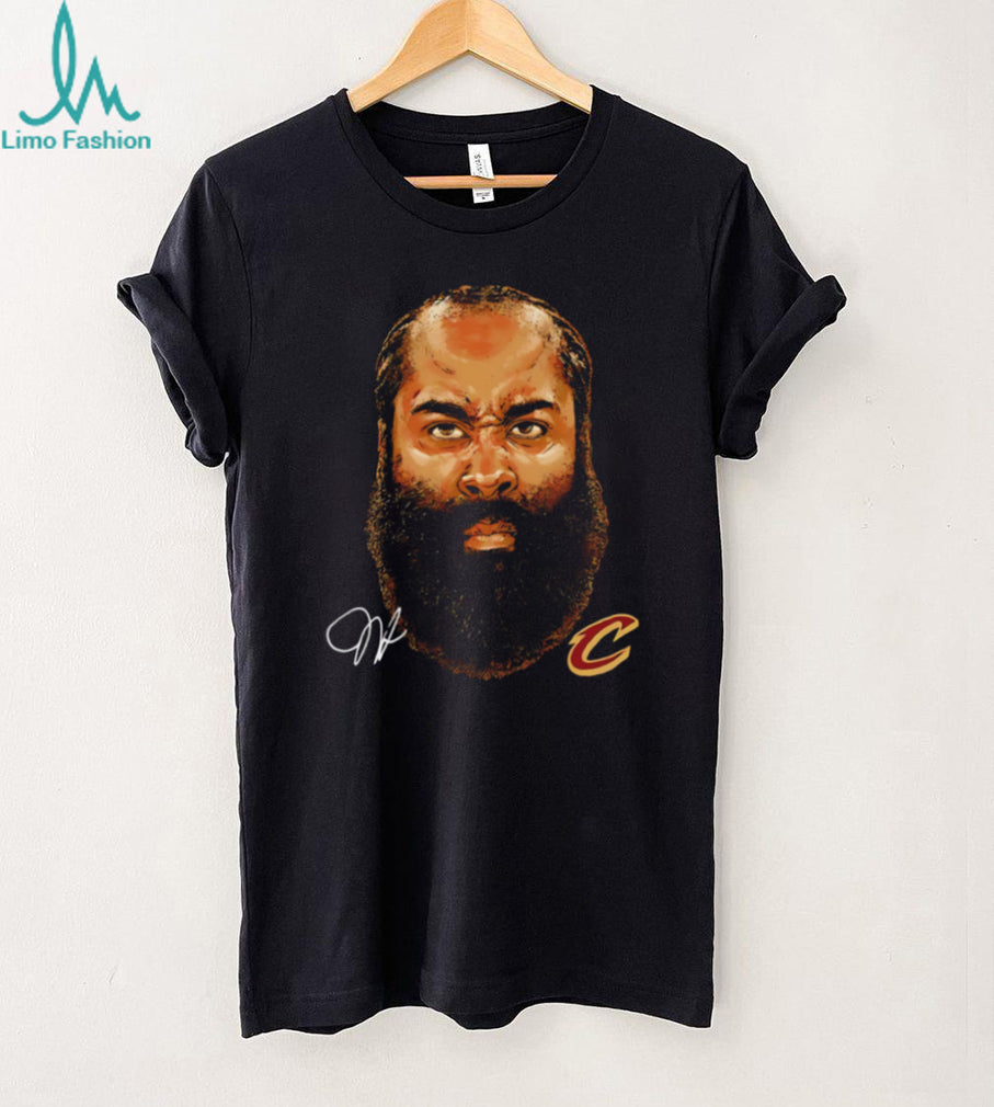 James Harden Cleveland Cavaliers Star Player Portrait T Shirt