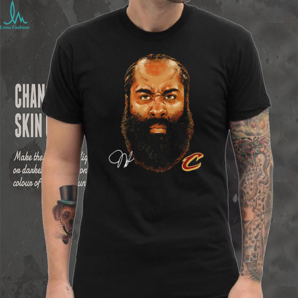 James Harden Cleveland Cavaliers Star Player Portrait T Shirt