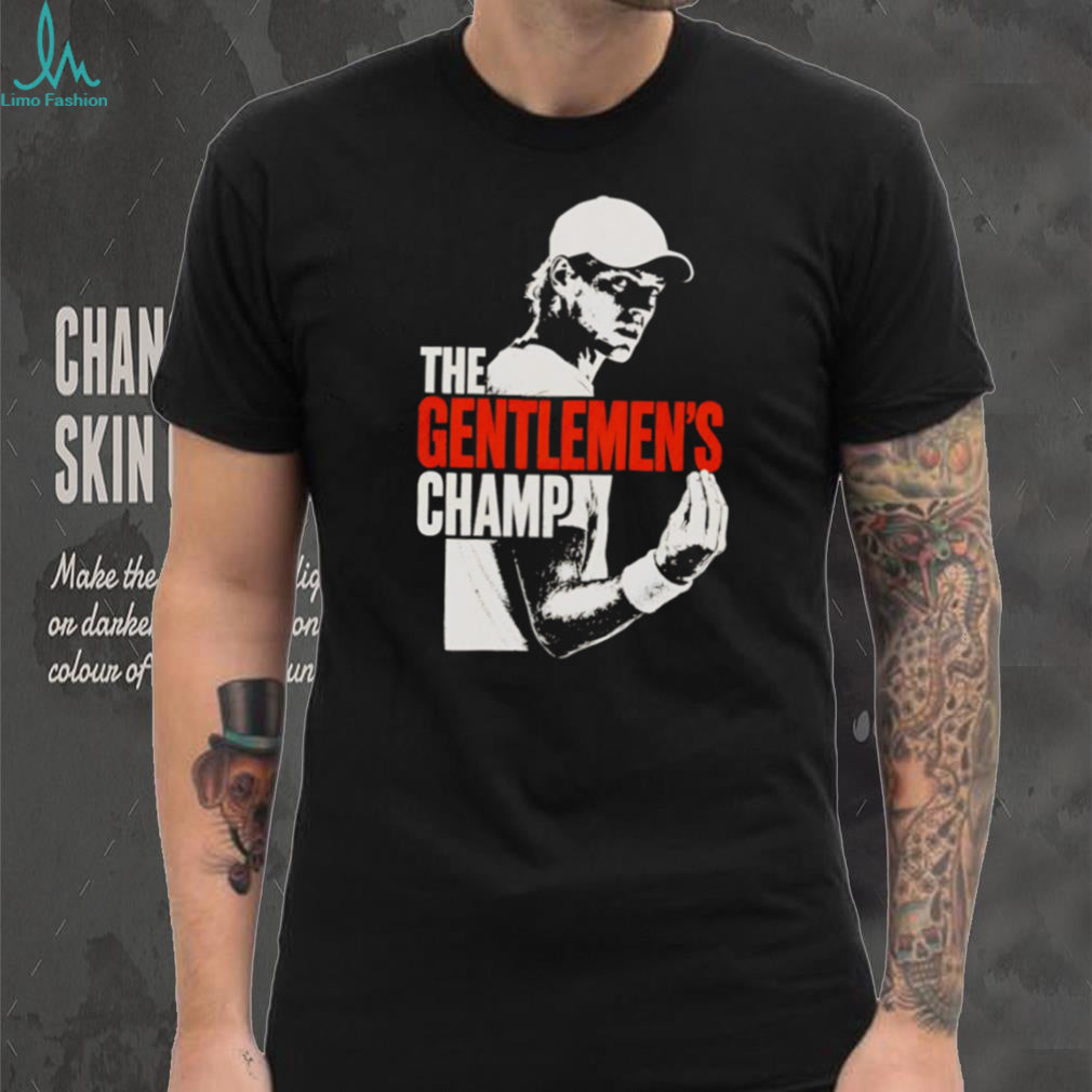 Jannik Sinner The Gentlemen’s Champ Tennis shirt