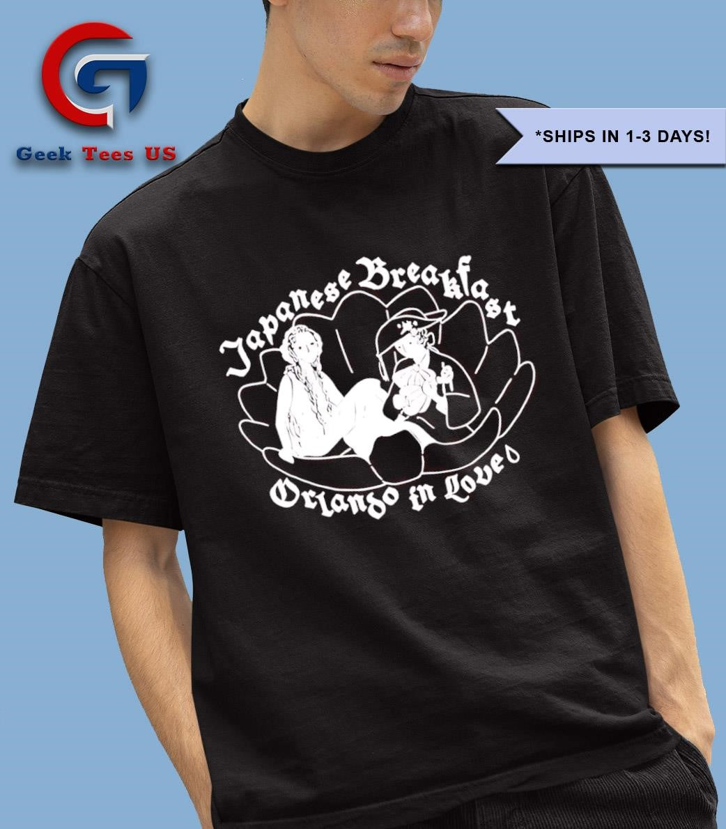 Japanese breakfast orlando in love shirt