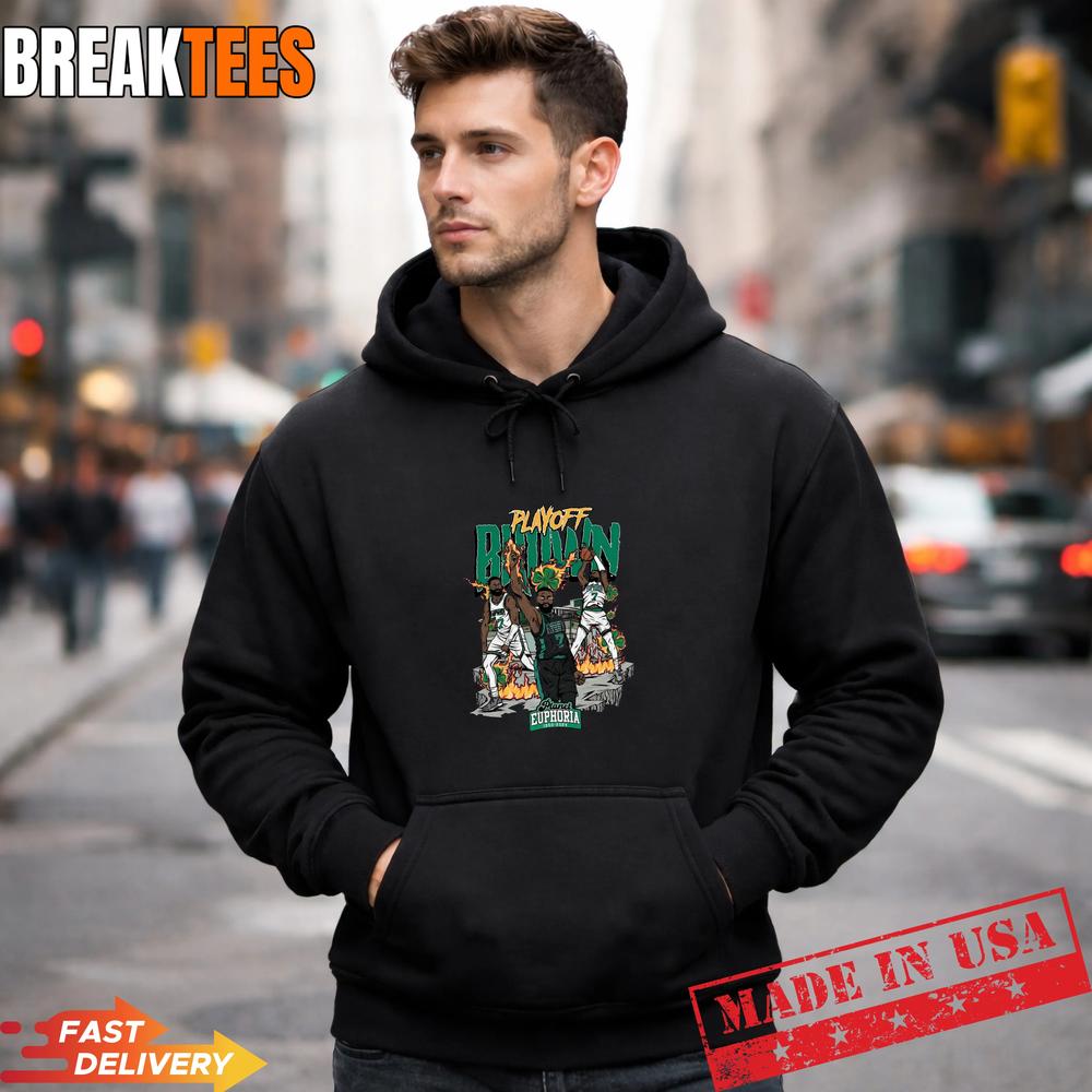 Jaylen Brown Boston Celtics Playoff Basketball Fan T-Shirt