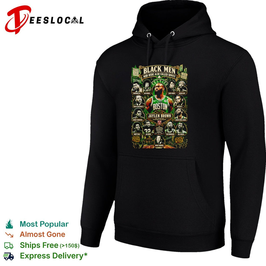 Jaylen Brown Boston Celtics black men who were also called uppity faces shirt