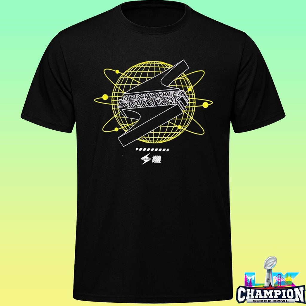 Jbwkz Globe Wireframe Star Trak X Jbwkz Shirt