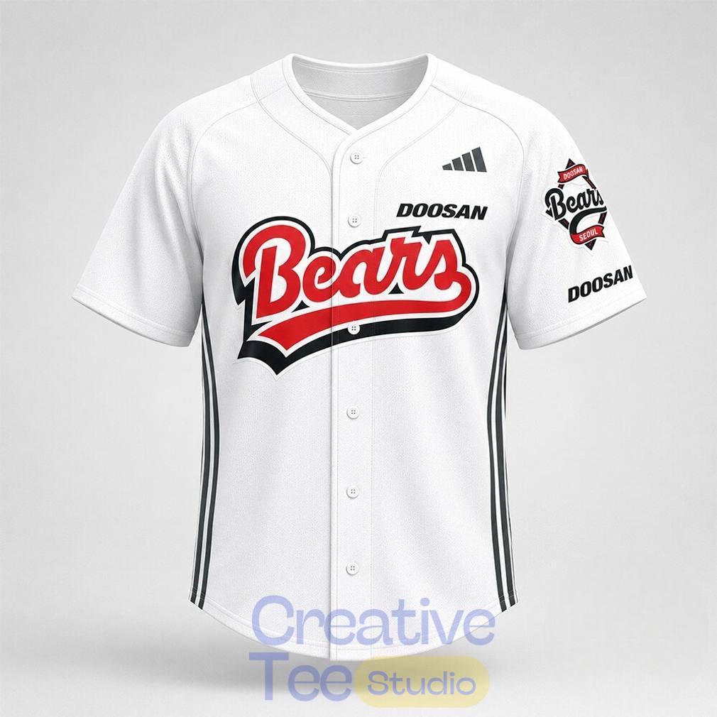 Jensen Huang Korean Pro Baseball Bears Baseball Jersey