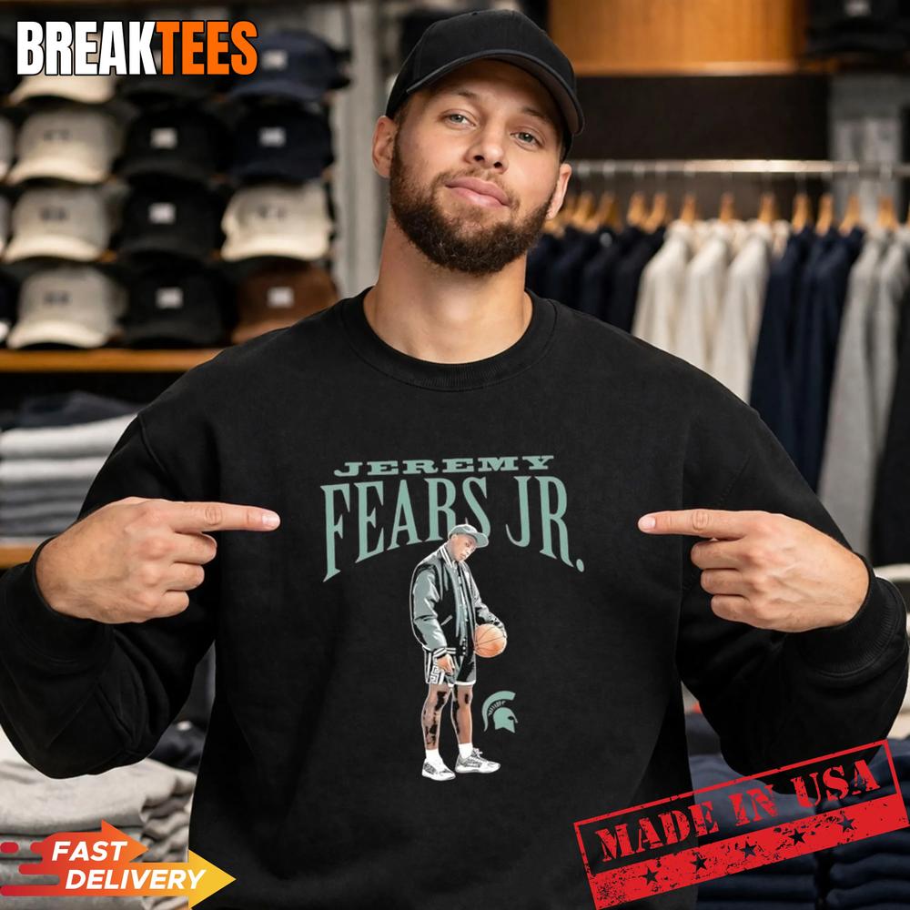 Jeremy Fears Jr Michigan State Spartans Old School T-Shirt