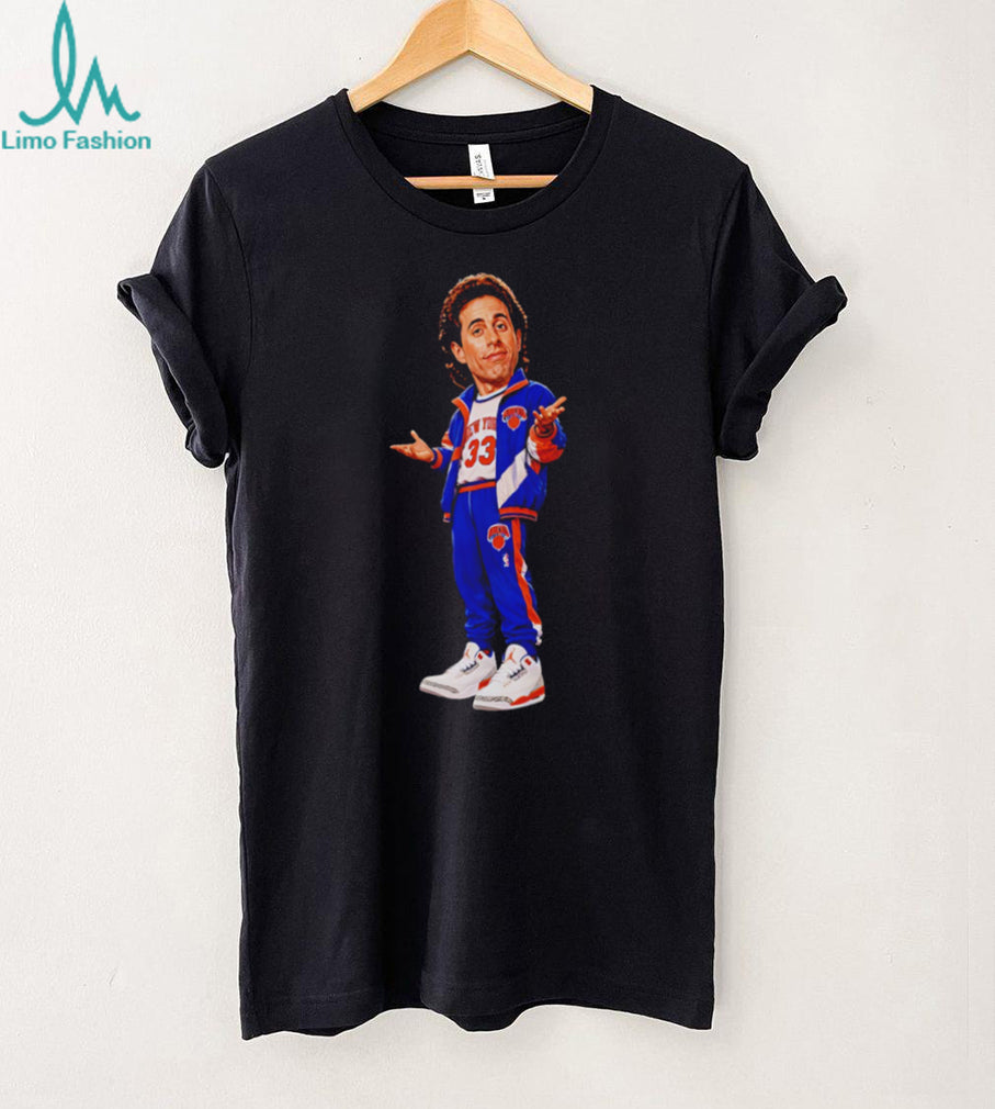 Jerry Seinfeld Knicks Fan Vintage Style Graphic T Shirt