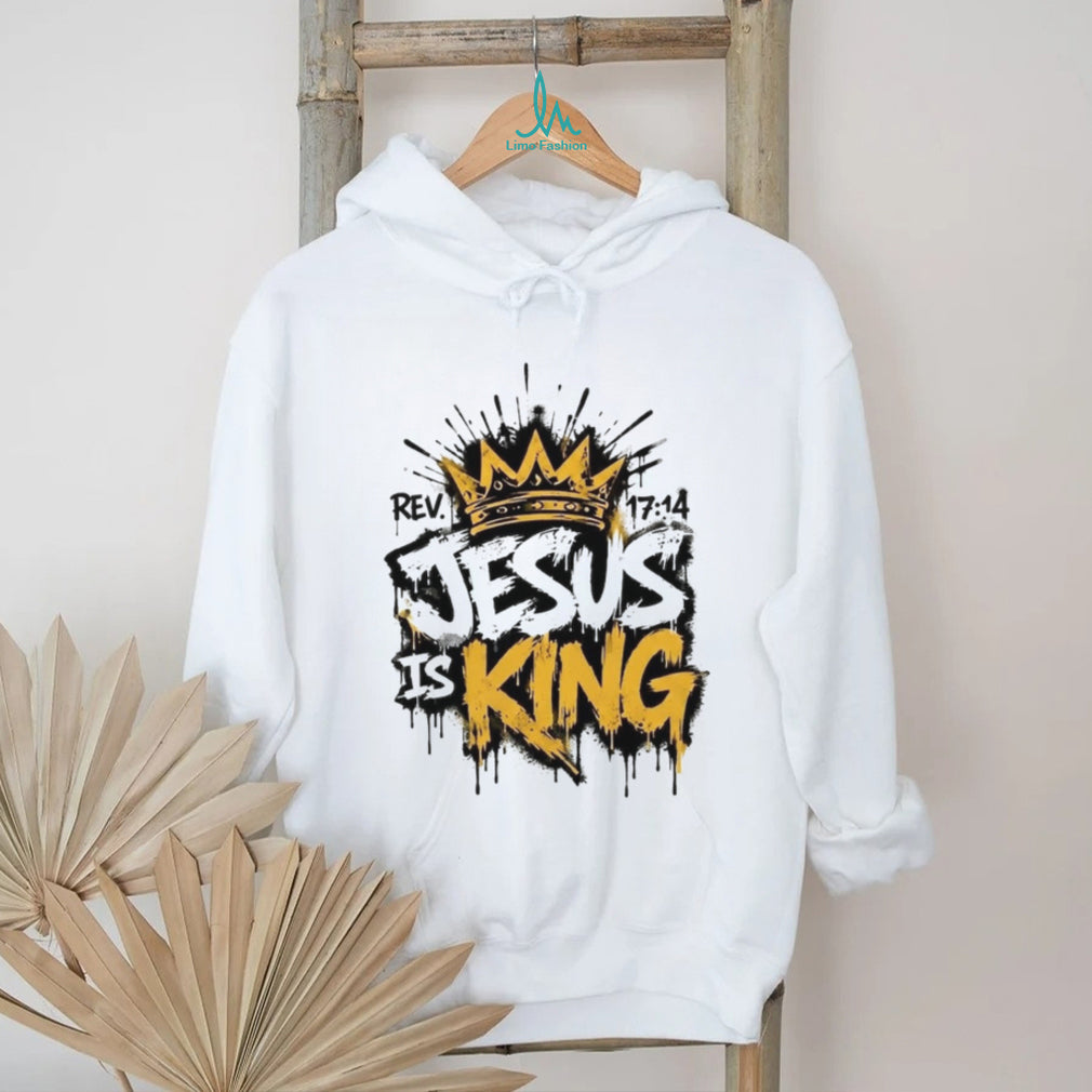 Jesus Is King Revelation 17.14 Streetwear Graphic T Shirt