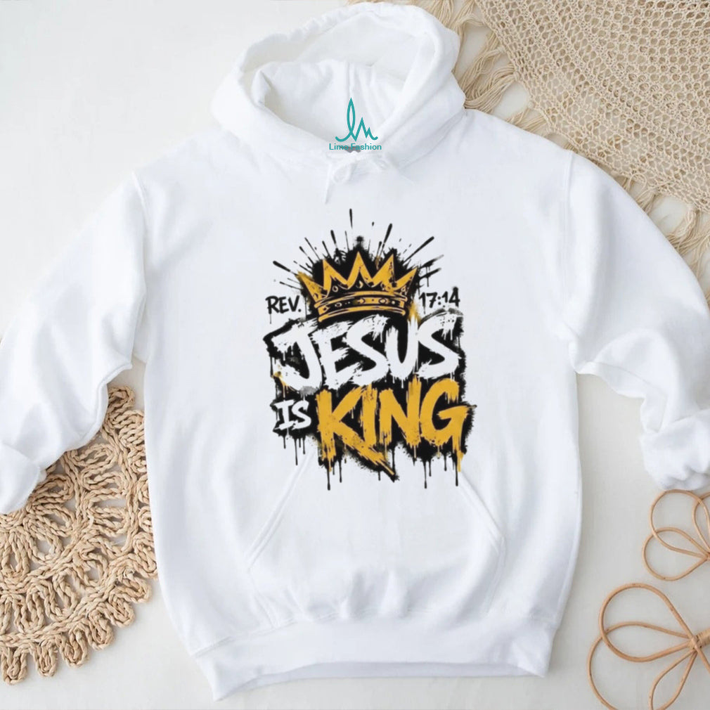 Jesus Is King Revelation 17.14 Streetwear Graphic T Shirt
