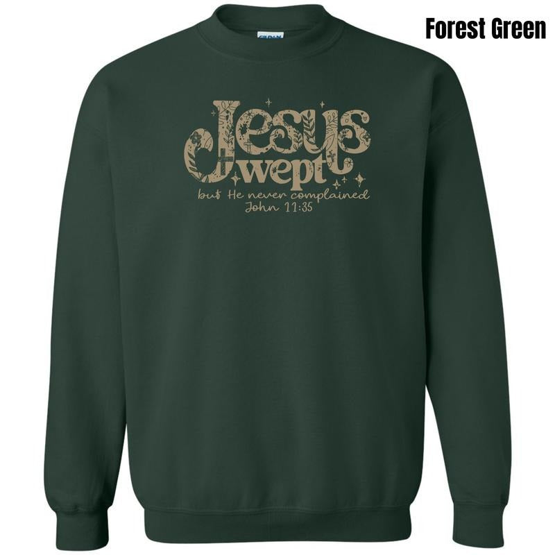 Jesus Wept Sweatshirt 'NLB' T-Shirts, Hoodie | PodTeesHub.com