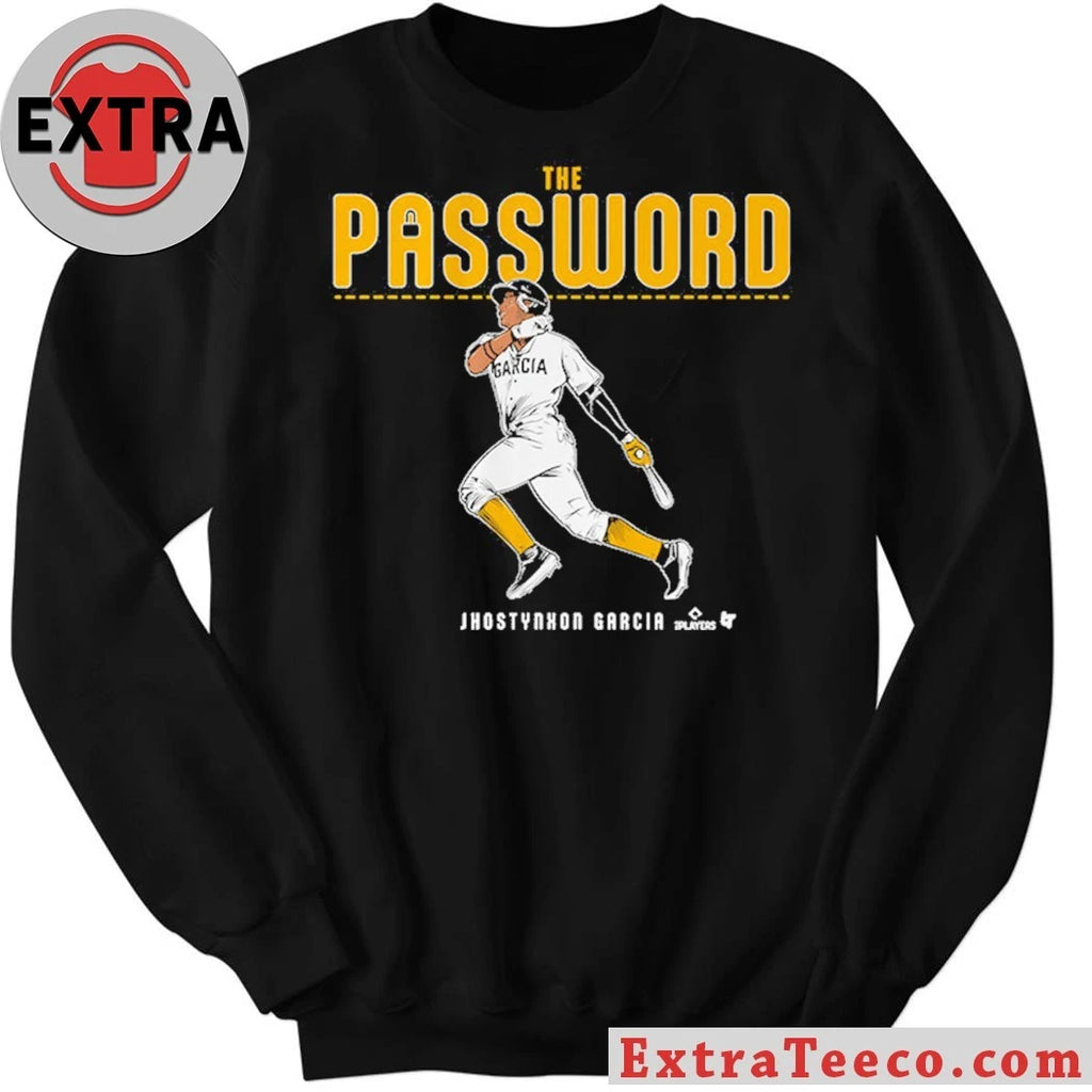 Jhostynxon Garcia Pittsburgh Pirates The Password Baseball Shirt