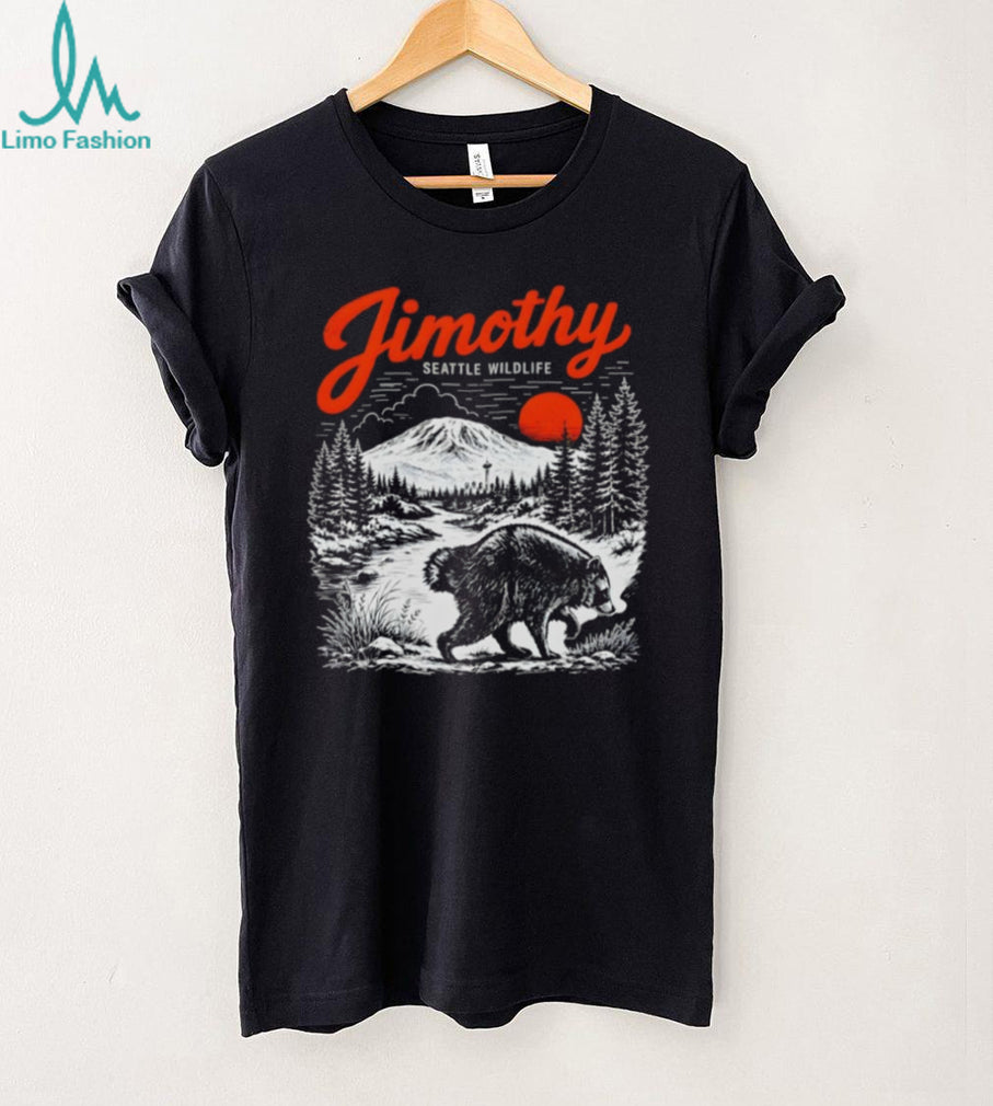 Jimothy Raccoon Seattle Pacific Northwest Wildlife vintage shirt