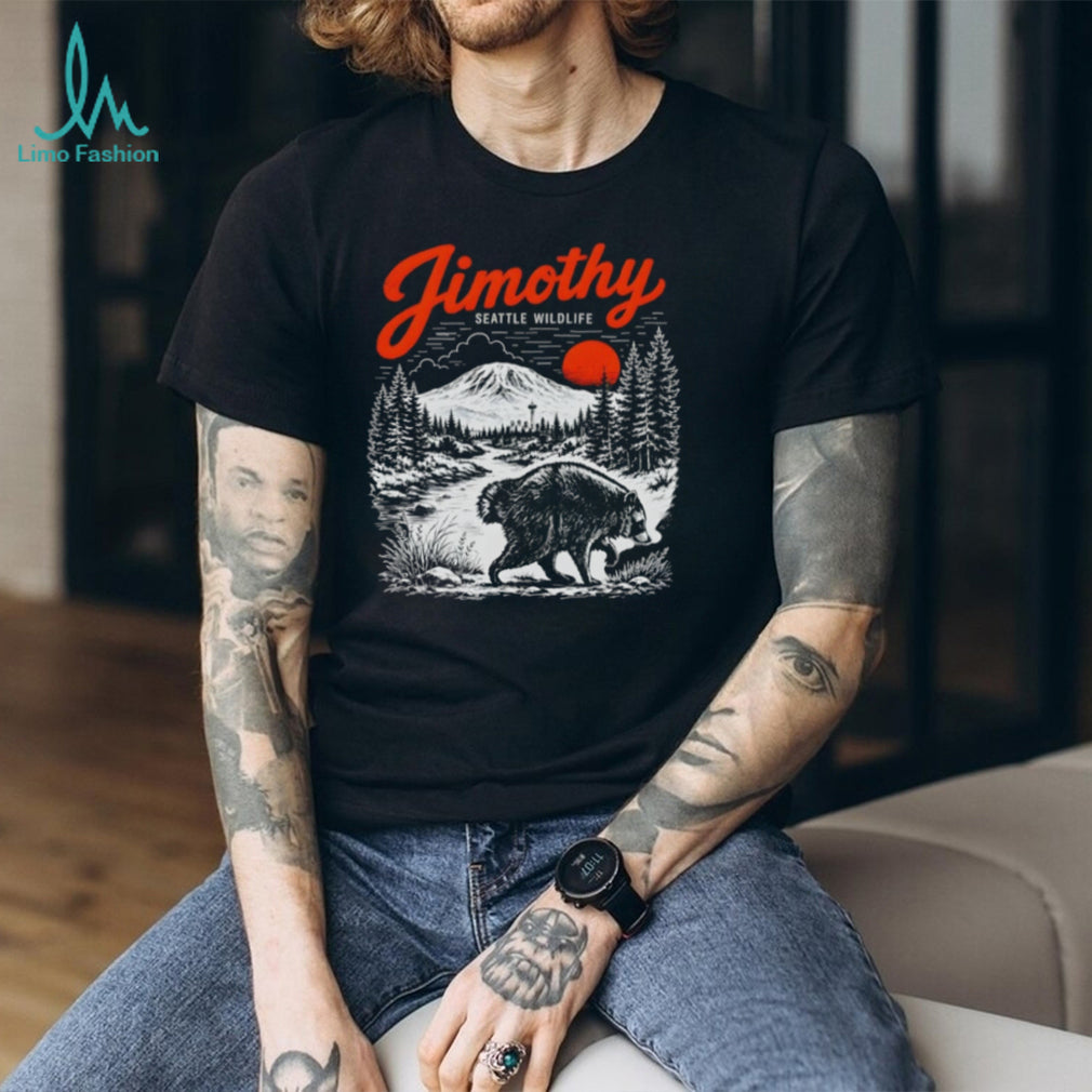 Jimothy Raccoon Seattle Pacific Northwest Wildlife vintage shirt