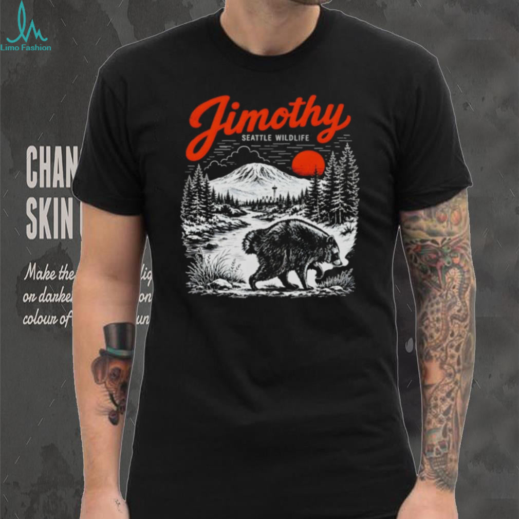 Jimothy Raccoon Seattle Pacific Northwest Wildlife vintage shirt