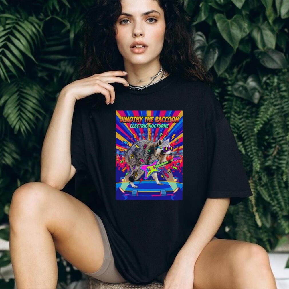 Jimothy The Raccoon Electric Nocturne 2026 shirt