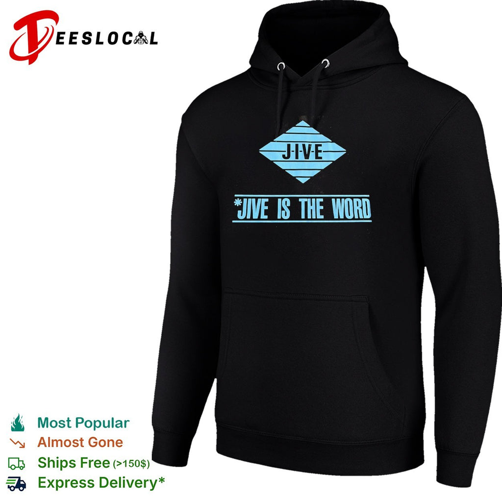 Jive is the word diamond shape emblem music shirt