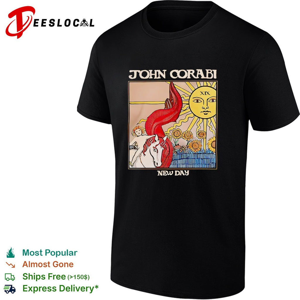John Corabi New Day The Sun XIX Tarot Card shirt