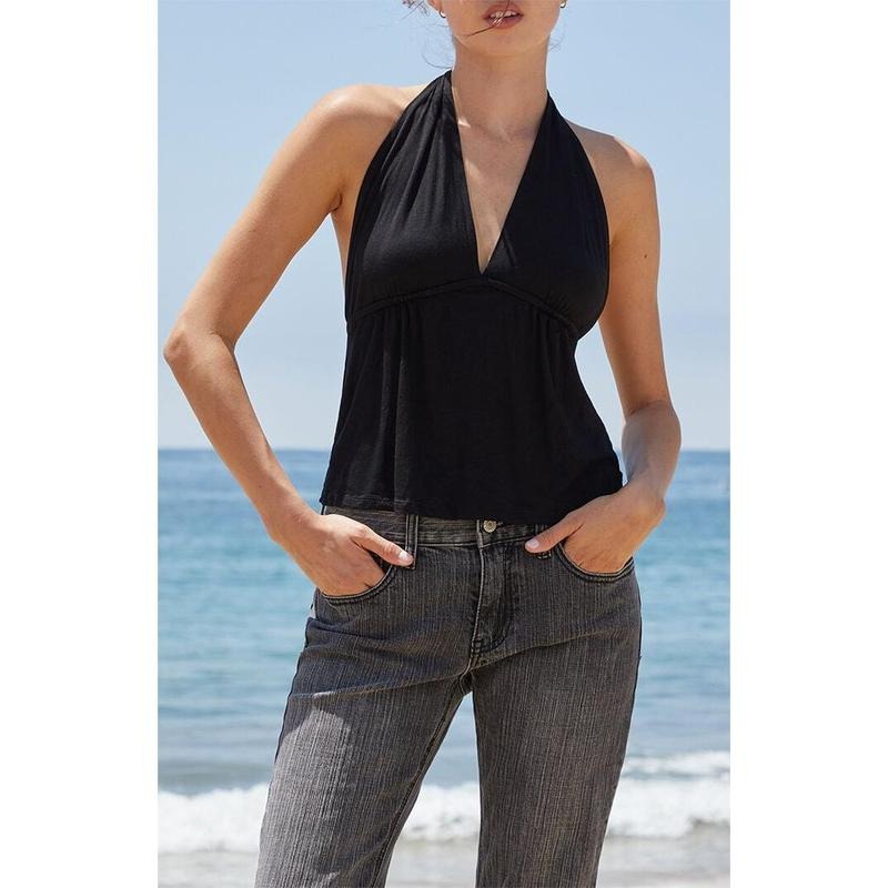 John Galt Women's Black Halter Top style 02 T-Shirts, Hoodie, Sweatshirt | PodTeesHub.com