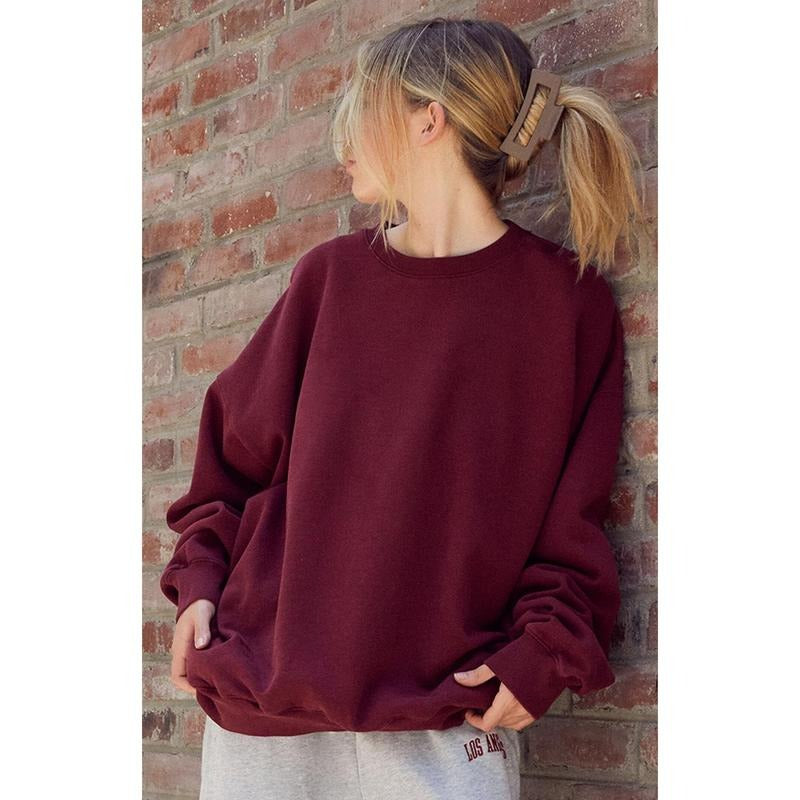 John Galt Women's Burgundy Crew Neck Sweatshirt T-Shirts, Hoodie | PodTeesHub.com