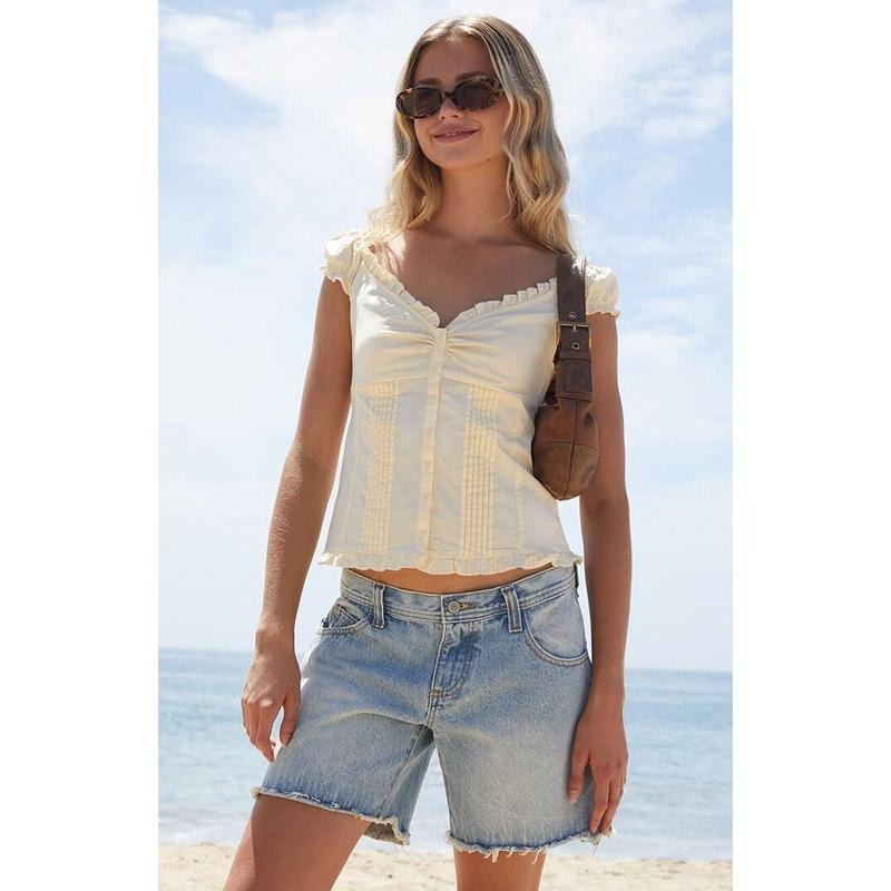 John Galt Women's Yellow Elena Top T-Shirts, Hoodie, Sweatshirt | PodTeesHub.com